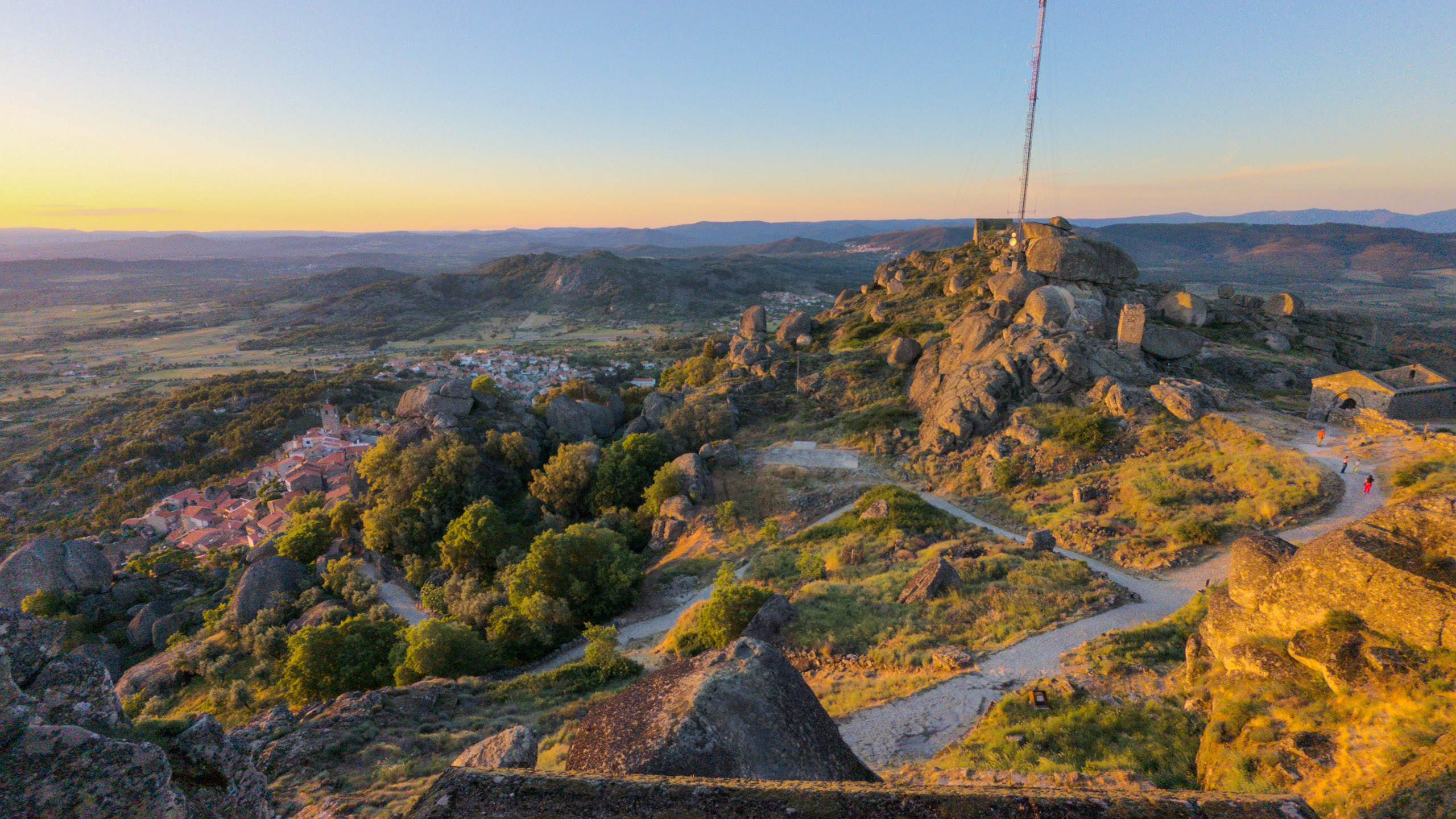 View from Monsanto castle, Portugal
